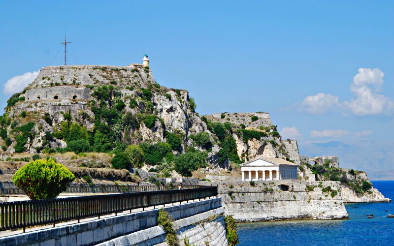Korfu er særdeles kendt for Det gamle fort
