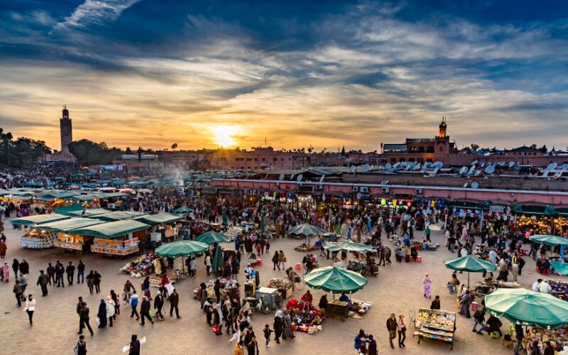 Djeema el Fna i Marrakech
