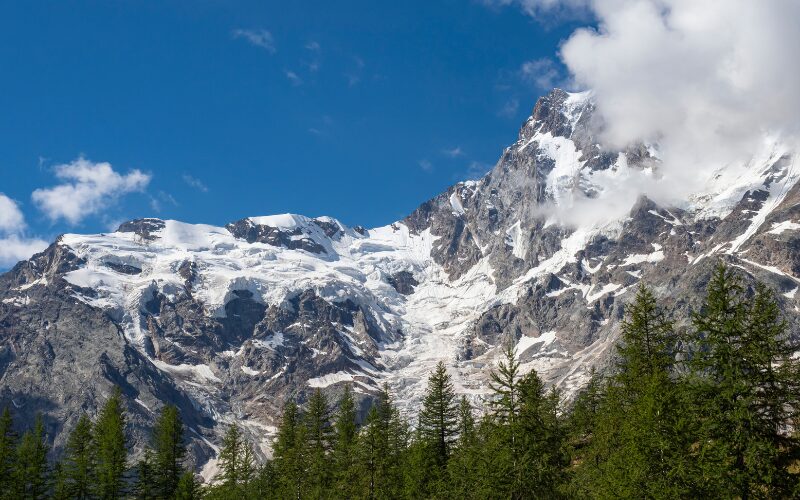 Det højeste bjerg i Schweiz: Dufourspitze