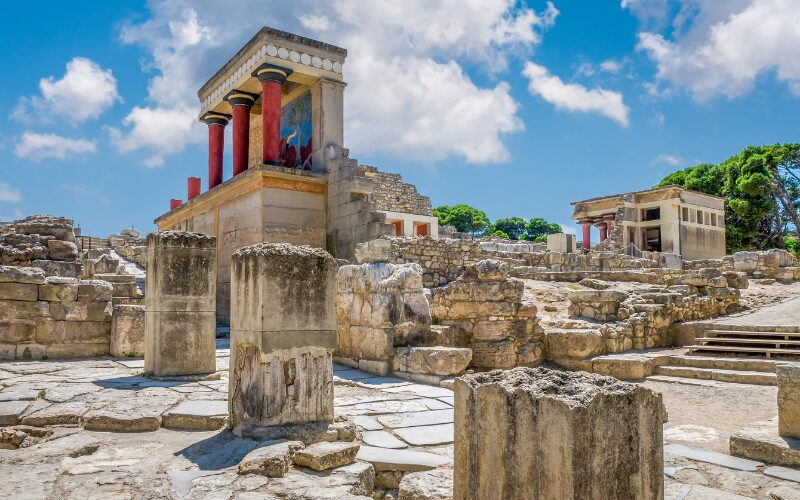 Det minoiske palads, Knossos på Kreta