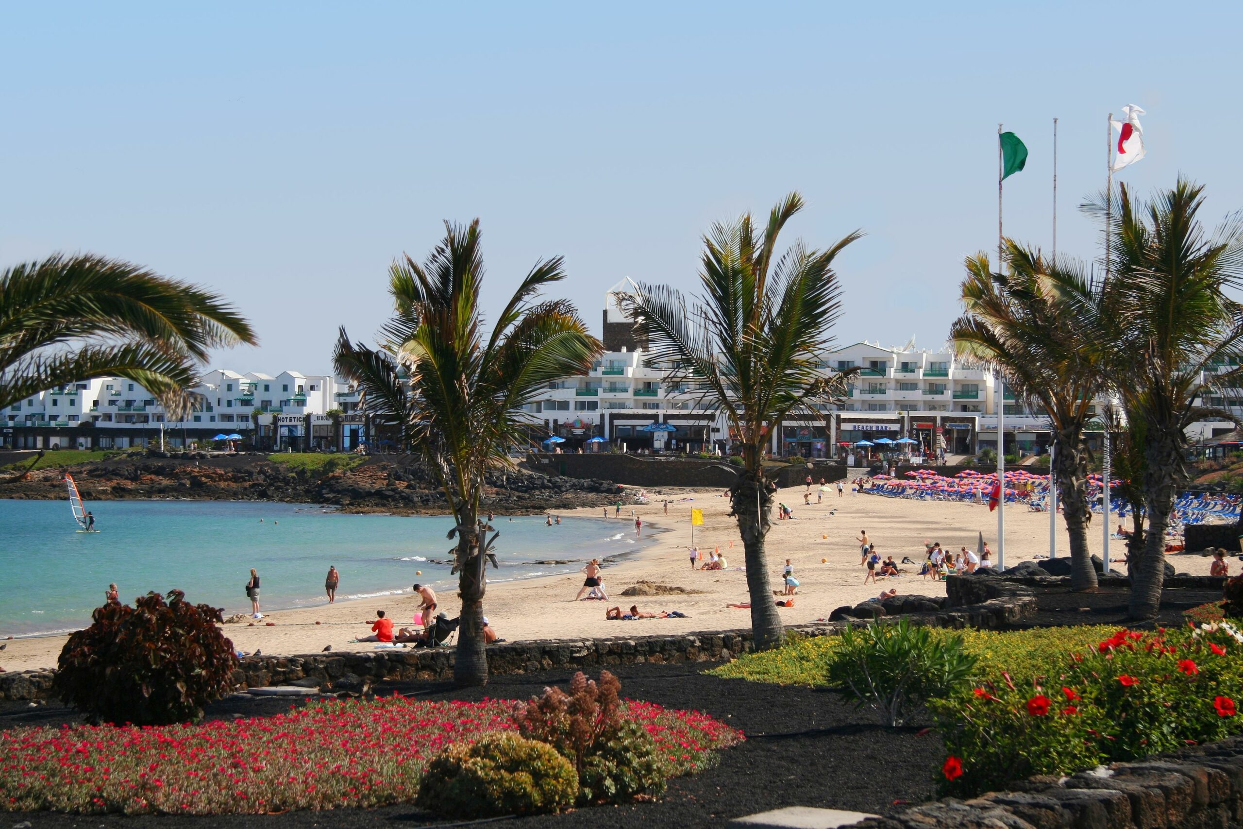Lanzarote|Puerto del Carmen|Playa de las Cucharas, Costa Teguise, Lanzarote|Playa Flamingo, Lanzarote|Playa Caleton Blanco, Lanzarote|Playa de Famara, Lanzarote
