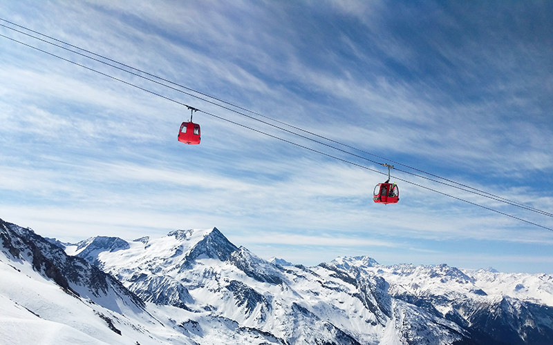 La Plagne er det ideelle skisportssted for begyndere