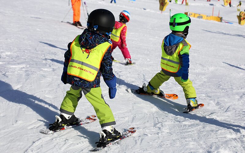 Det børnevenlige skiområde i Serfaus
