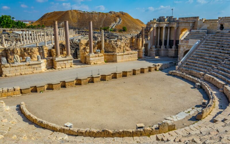 Se den historiske arena Amphitheatre of Halicarnassus